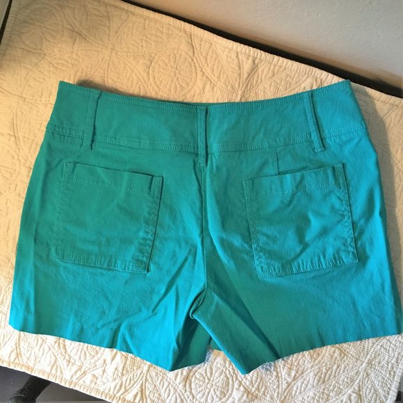 BISOU BISOU "Island Hopper" Turquoise Shorts - Picture 6 of 10